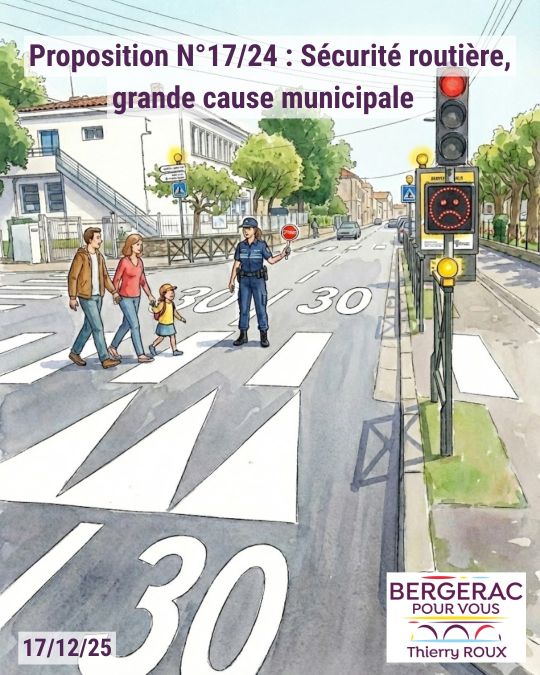 Thierry Roux: Sécurité routière à Bergerac