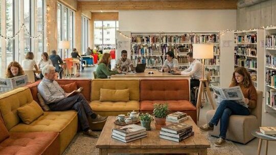 Thierry Roux: une médiathèque moderne à Bergerac